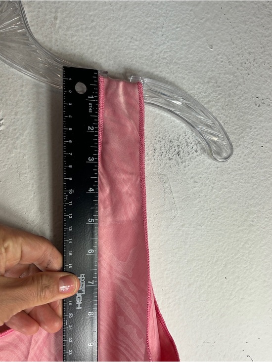 Fernando Sanchez Pink Satin Slip Dress Cami Womens Lingerie Size M - Picture 8 of 15